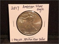 2017 American Eagle Silver Dollar