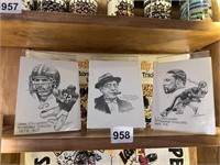 SKETCHES STEELERS GREATS