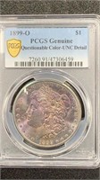 1899-O Morgan Silver Dollar PCGS UNC Details
