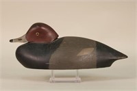 Redhead Drake Duck Decoy by Unknown Contemporary