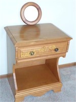Bedside Table & Mirror