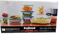 Snapware Pyrex 18-piece Glass Food Storage Set $36