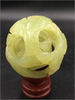 Carved Jade Puzzleball