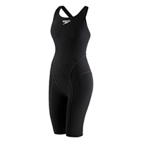 Speedo Vanquisher Open Back Kneeskin - Black -