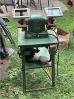 Vintage A Henry craft master bench grinder 1/4hp