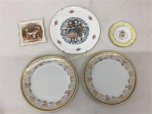 5 Various Decorative Plates