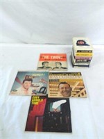 Vintage 8 tracks & 4 45rpm in picture sleeves