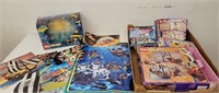 Lot of many Lego original booklets and boxes