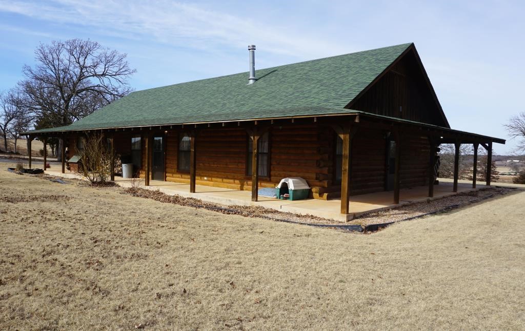 No Reserve Auction Log Home and Acreage