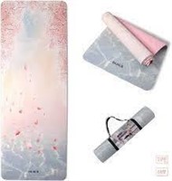 Cherry Blossom Yoga Mat With Carrying Strap