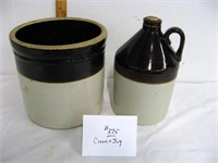 Jug and Crock