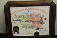 21st Cavalry Brigade (Air Combat) Plaque