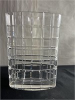 Tiffany & Co. oval crystal vase