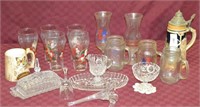 Small Lot Misc Glassware and More