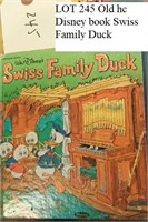 Disney Swiss Family Duck Donald kids hb book