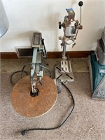 Delta Scroll Saw; Small Drill Press