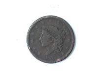 1838 Cent Fine