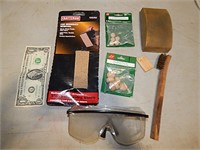 Sandpaper, Wood Plugs & More