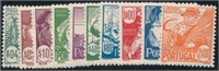 PORTUGAL #605-614 MINT FINE-VF H