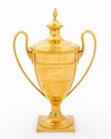 Reed & Barton 14K Jockey Club Gold Cup 1973 Trophy