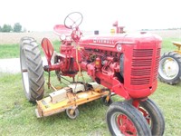 Super C McCormick Farmall SN#117904 Woods 59 mower