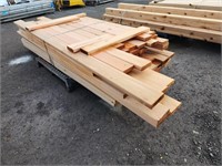 Skid Of WRC Cedar Lumber
