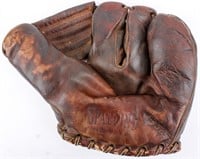 Vintage Spalding Three Finger Baseball Glove