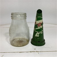 Castrol Tin Top on Pint Bottle