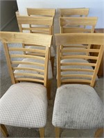 6 kitchen chairs