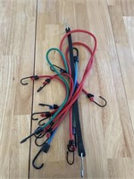Assorted bungee cords