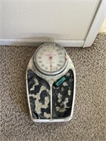 Old bathroom scale