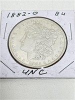 1882-O Morgan BU UNC