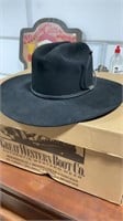Stetson Cowboy Hat w/ box. Sz 7
