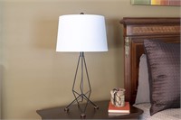 $49 Decor Therapy Kiev Metal and Wood Table Lamp,