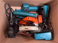 Lot of power tools with Craftsman, Black & Decker