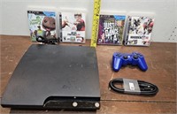 Ps3 with games and controller