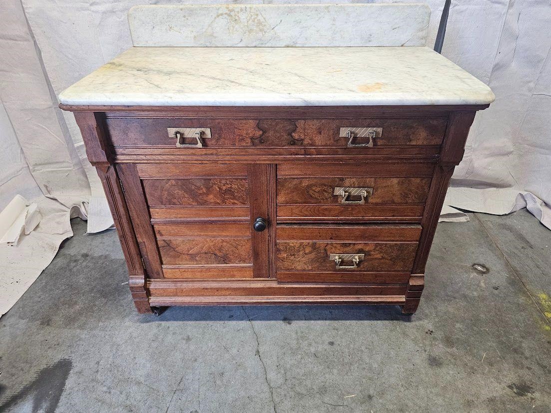 Antique Dresser (36”W x 18.25” D x 28” T)