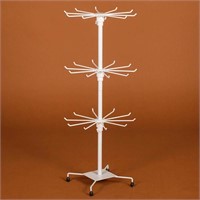 3 Tiers 2.3ft Rotating Necklace Holder Display