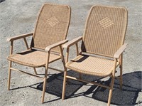 Two Comfortable Lawn Chairs