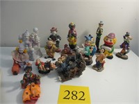 Clown Collection Including  Music Box (14 total)