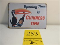 Guinness Metal sign 11 x 7