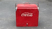 Vintage Metal "Coca-Cola" Portable Cooler