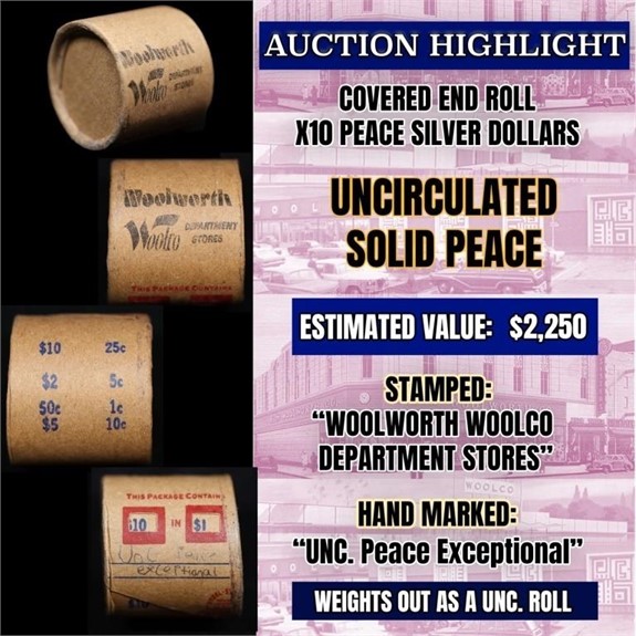 LATE NIGHT! Key Date Rare Coin Auction 25.3ON