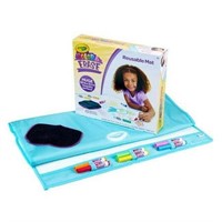 Crayola Color and Erase Mat  Travel Coloring Kit f