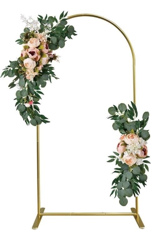 New/ packed Wedding Arch Backdrop Stand 6.6FT