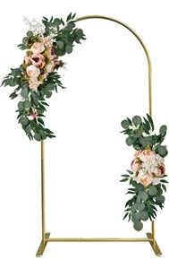 New/ packed Wedding Arch Backdrop Stand 6.6FT
