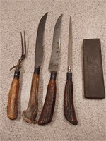 Vtg American Cutlery Co.Knives, Fork & More