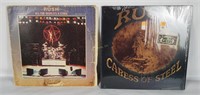 Rush - At The Worlds Stage & Caress Of Steel Lps