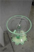 Decorative Glass Topped Display Stand