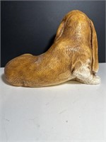 1983 Homco Door stop Beagle dog large heavy